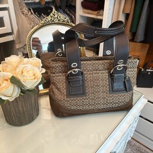 Coach Signature Tote Bag